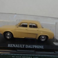 Renault Douphine 1965 - мащаб 1:43 на Del Prado модела е нов в блистер Рено Reno, снимка 5 - Колекции - 27382843