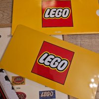 Комплект от 2 бр. Оригинални метални Lego табели , снимка 2 - Колекции - 43061642