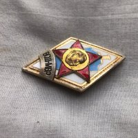 нагръден знак /ромб/ ВСШ-МВР - 1969/87г., снимка 5 - Антикварни и старинни предмети - 43030605