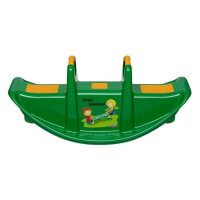  Детска играчка Клатушка пластмасова зелена 3 позиции 109x60.5x56см, снимка 2 - Други - 43808067