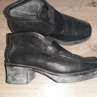 Дамски  обувки от естествена кожа , снимка 1 - Дамски боти - 35547103