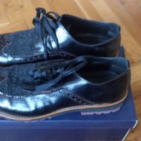 Оферта!Чисто нови обувки FONTI bordeaux!! Цената подлежи на коментар!, снимка 7 - Официални обувки - 35249044