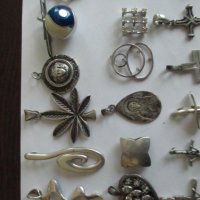 Сребърни висулки, снимка 3 - Колиета, медальони, синджири - 29655300