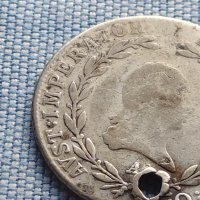 Сребърна монета 20 кройцера 1811г. Франц втори Виена Австрия 14957, снимка 5 - Нумизматика и бонистика - 42969154