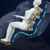 Иновативен луксозен масажен стол, снимка 8 - Столове - 43321920