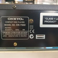 CD Player Onkyo DX-7222 В отлично техническо и визуално състояние., снимка 10 - Ресийвъри, усилватели, смесителни пултове - 40336071