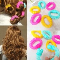 Ролки Curlsy за красиви къдрици- 8 бр в комплект, снимка 1 - Аксесоари за коса - 40442714