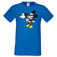 Мъжка тениска Mickey Mask Подарък,Изненада,Рожден ден, снимка 2 - Тениски - 36576181