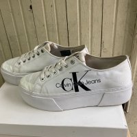 "CALVIN KLEIN JEANS Flatform Vulcanized Extra 1"оригинални сникърси 40 номер, снимка 6 - Кецове - 39314385