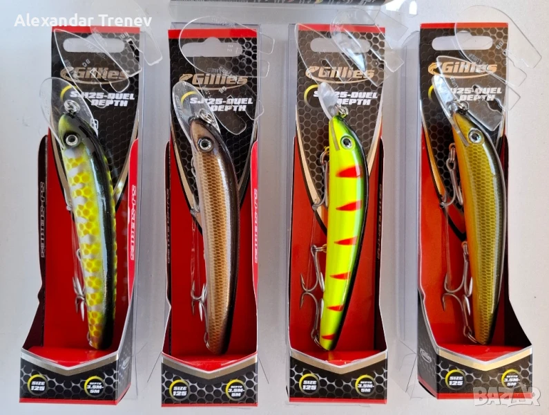 Воблери за тролинг Stump Jumper Gillies SJ125, снимка 1