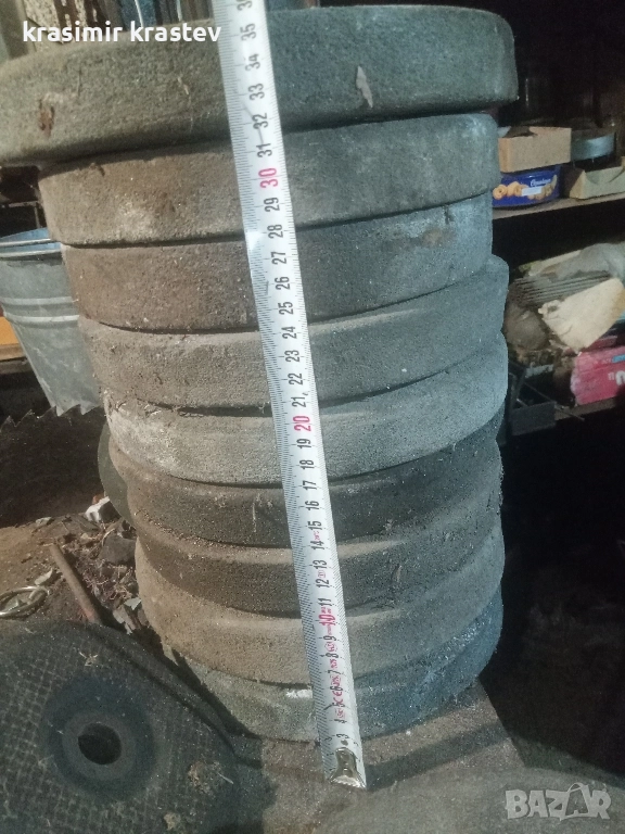 продавам камъни за шмиргел абразивни дискове за шмиргел за ъглошлайф за флекс, снимка 1