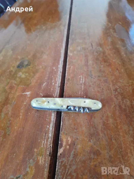 Стар джобен нож,ножче,ножка #88, снимка 1