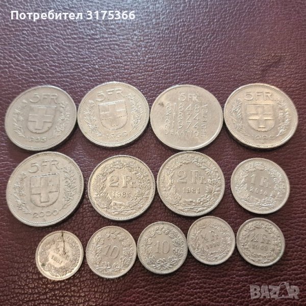 Нови юбилейни франкове Швейцария, снимка 1