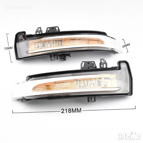 Мигачи за огледалата на Мерцедес W204  Dynamic LED мигачи Mercedes W212 W176 W246, снимка 1