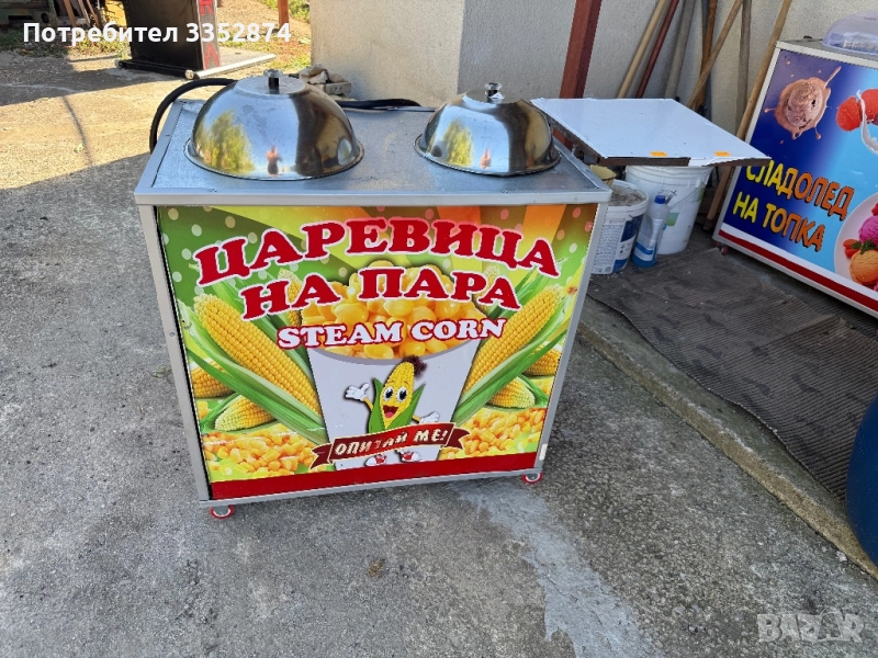 Количка за сладка царевица, снимка 1