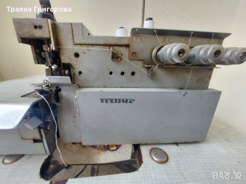 TEXTIMA Шевна машина – трифазна, триконечен оверлог, снимка 1