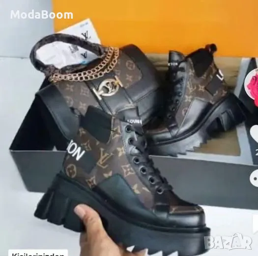 Louis Vuitton дамски боти, снимка 1