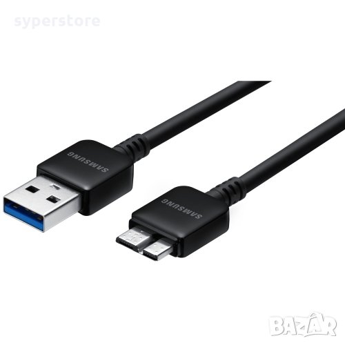 Кабел USB3.0 A-Micro B M/M 1m Digital One SP00240 за Samsung S5, Note3, HDD External, снимка 1