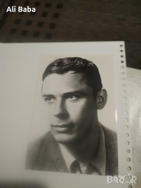 Картичка/снимка актьора Анани Явашев, снимка 1