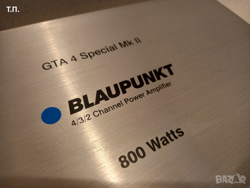 Усилвател / Стъпало за Автомобил Blaupunkt GTA 4 Special MK II , снимка 1