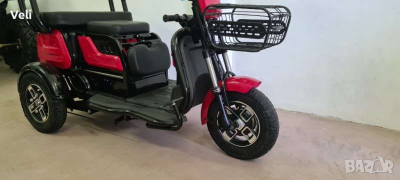 Електрическа триколка триместна C-1 750W/48V/20ah, снимка 1