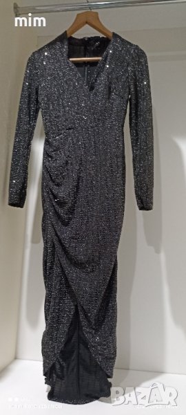 Блестяща рокля с маниста, снимка 1