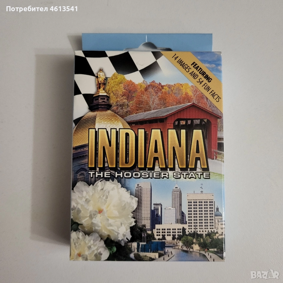 USA оргинални карти за игра, снимка 1