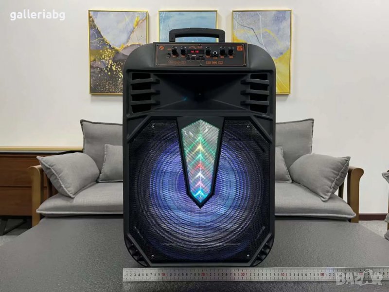 Преносимa Караоке Тонколонa LED, снимка 1