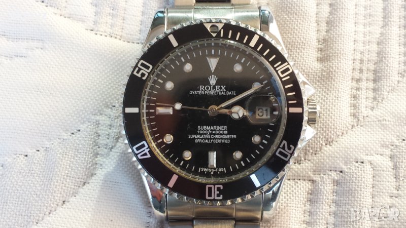 САМОНАВИВАЩ СЕ МЪЖКИ ЧАСОВНИК ROLEX SUBMARINER, снимка 1