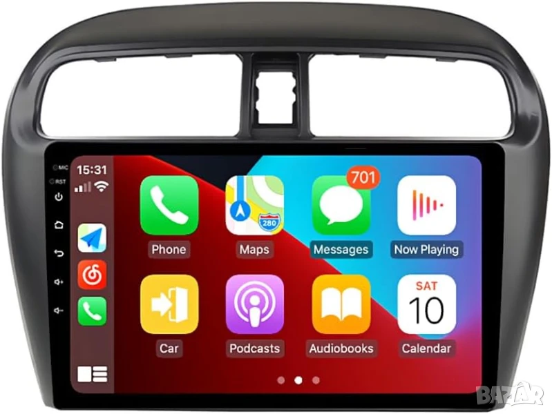Мултимедия за Mitsubishi, Mirage, Attrage, Space Star, Dodge Attitude, Навигация, с Android, Андроид, снимка 1