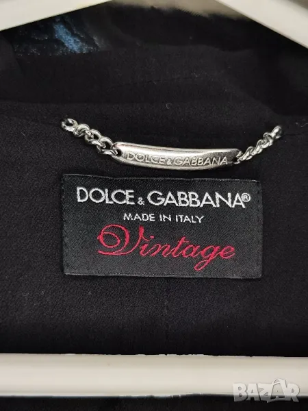 Dolce and Gabbana дамско винтидж сако от коприна, 40, S, снимка 1