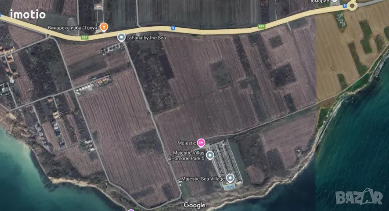 Парцели за застрояване в Лахана, Поморие, снимка 1