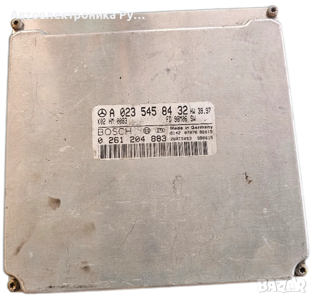 компютър MERCEDES W210 W202 ,0 261 204 883, 0261204883, A 023 545 84 32, A0235458432, снимка 1