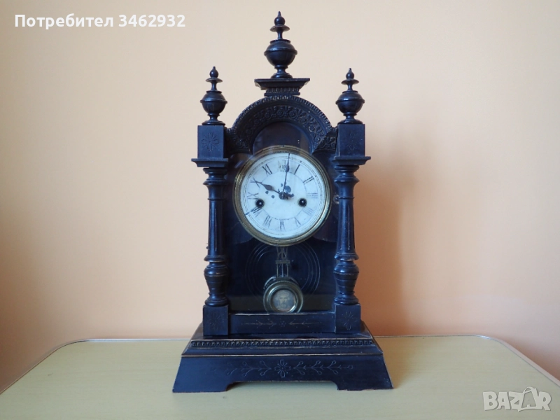 Старинен стенен часовник Junghans, снимка 1