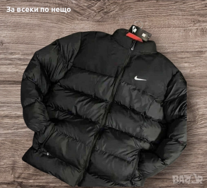 Nike Мъжки Черно Зимно Яке Найк Код B402, снимка 1