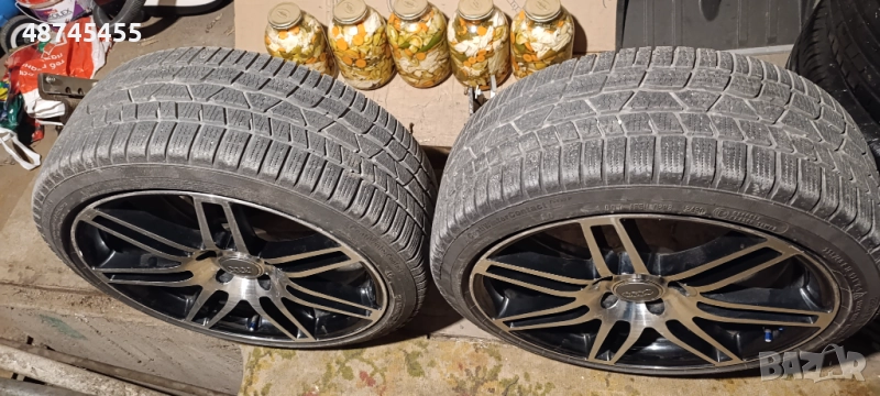 продавам 2 броя зимни гуми 225/40/18 , снимка 1