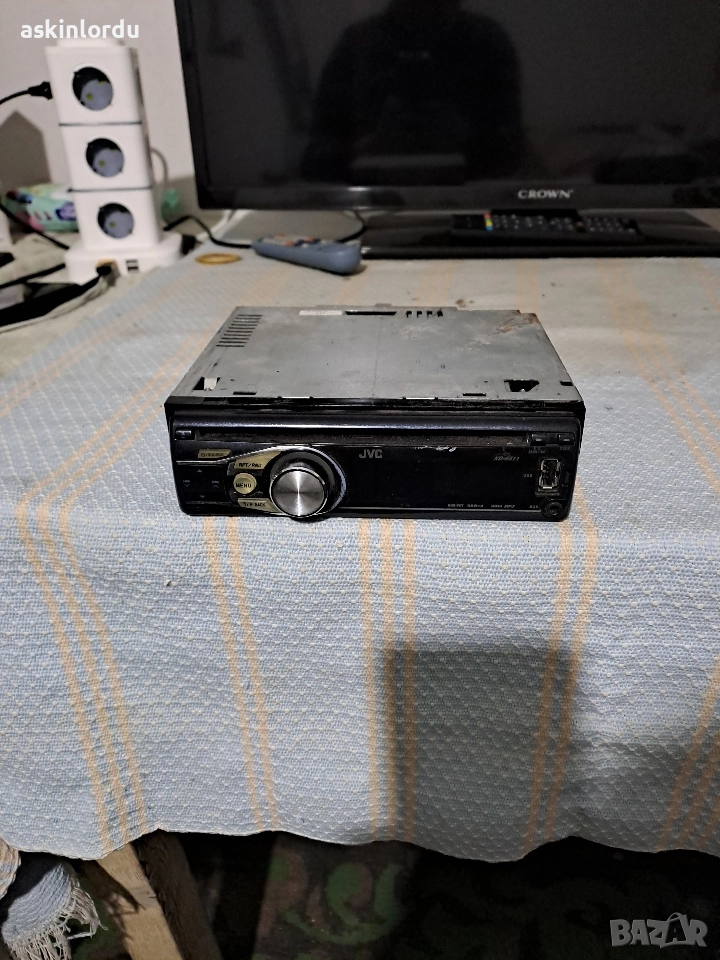 СД за кола JVC KD-R411 4х50 вата USB Aux , снимка 1