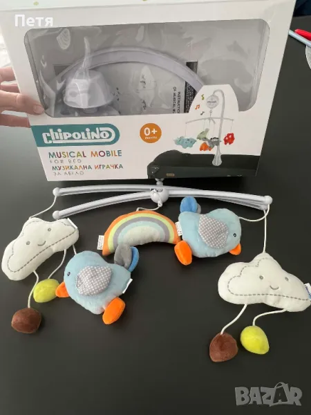 Музикална играчка за бебешка кошара, снимка 1