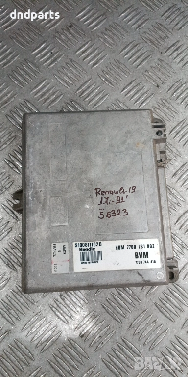 Компютър Renault 19 1.7i 1991г. S100811102 7700731802 , снимка 1