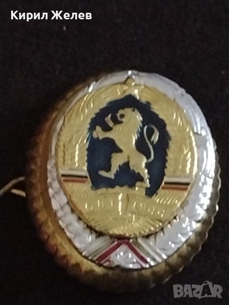 Рядка кокарда Народна милиция от комунизма перфектно състояние без липси 27147, снимка 1