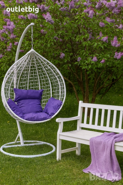  Градинска висяща люлка тип гнездо,яйце–Промоция!, снимка 1