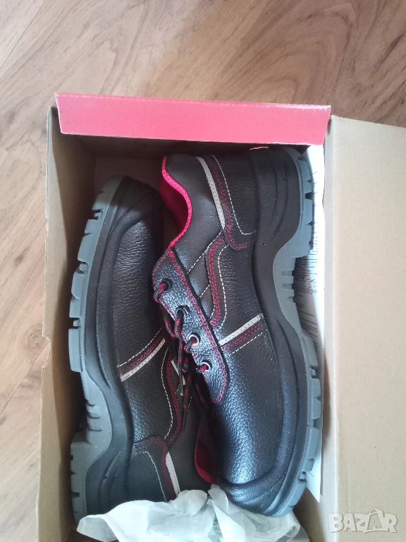 Нови работни обувки № 44 естествена кожа, снимка 1