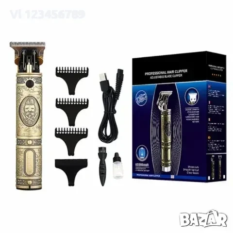 ПРОМОЦИЯ- ГРАВИРАН ПРОФЕСИОНАЛЕН ТРИМЕР ЗА КОСА И БРАДА KEMEI-1974A,, снимка 1