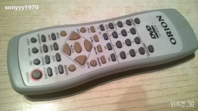 ORION DVD REMOTE, снимка 1