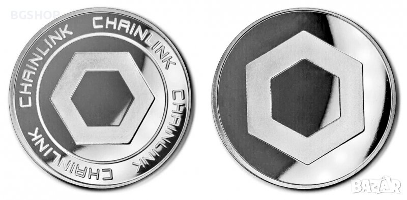 Chainlink coin ( LINK ) - Silver, снимка 1