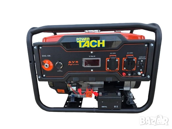 2025 4 KW Генератори за ток агрегат за ток с дисплей с ел. старт, снимка 1