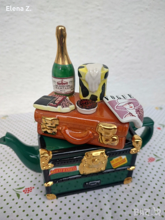 Разкошен колекционерски чайник Ориент Експрес, снимка 1