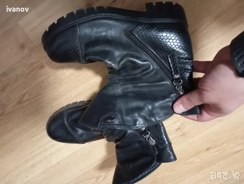 Mat star кожени дамски обувки , снимка 1