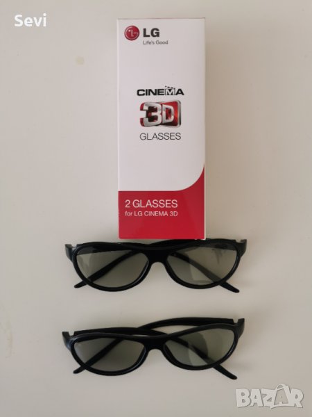 Оригинални 3D очила LG- 2броя, снимка 1