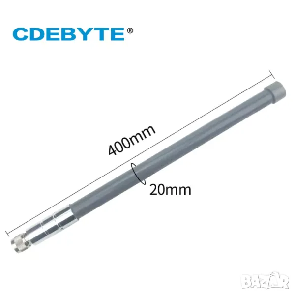 Двубандова WIFI антена от фибростъкло 2.4GHz 5.8GHz 6/9dBi Gain, снимка 1